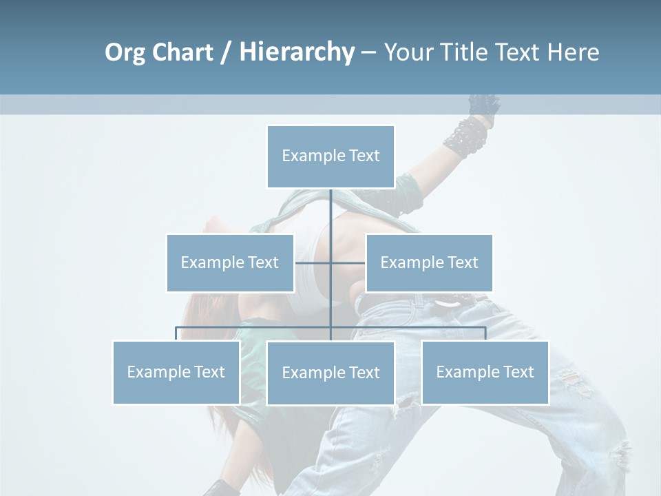 Pose Gymnastic Acrobat PowerPoint Template