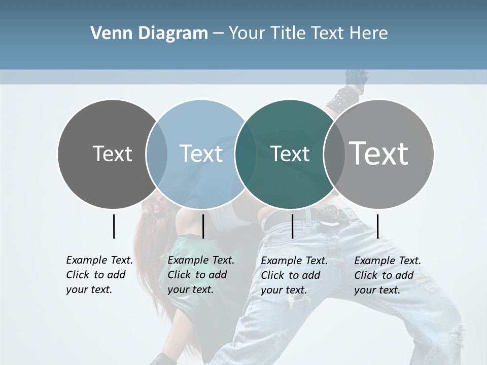 Pose Gymnastic Acrobat PowerPoint Template