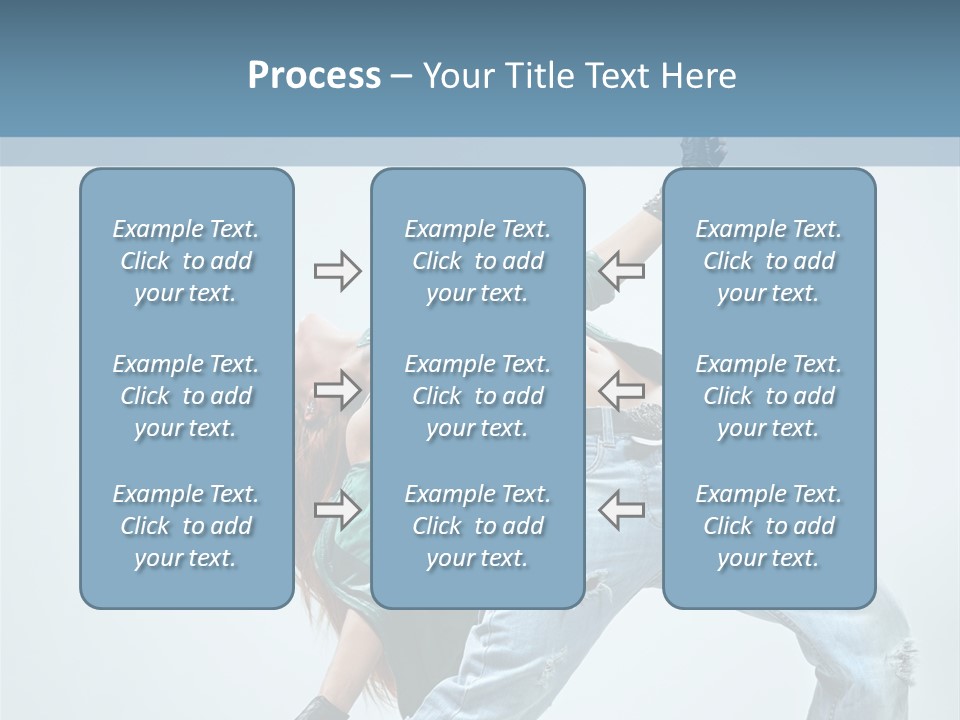 Pose Gymnastic Acrobat PowerPoint Template