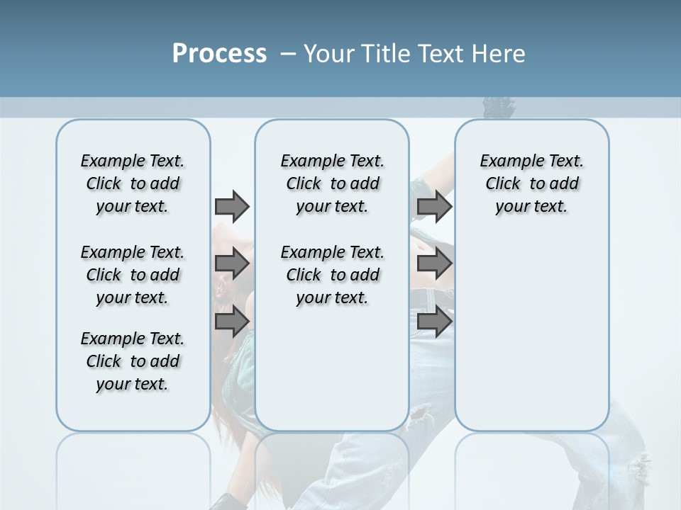Pose Gymnastic Acrobat PowerPoint Template