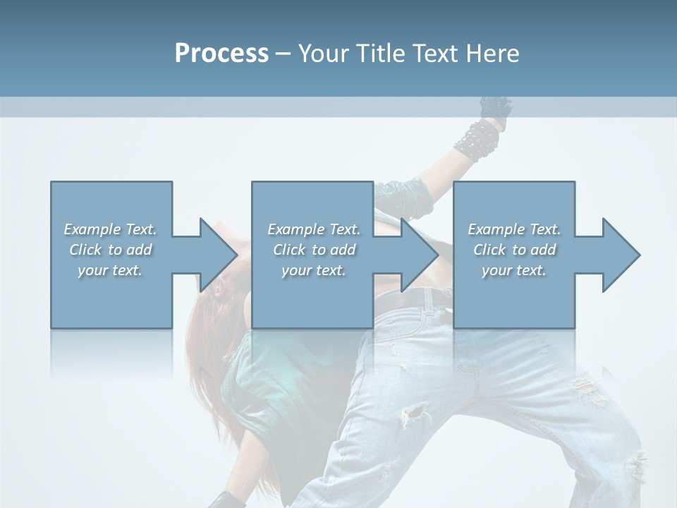 Pose Gymnastic Acrobat PowerPoint Template
