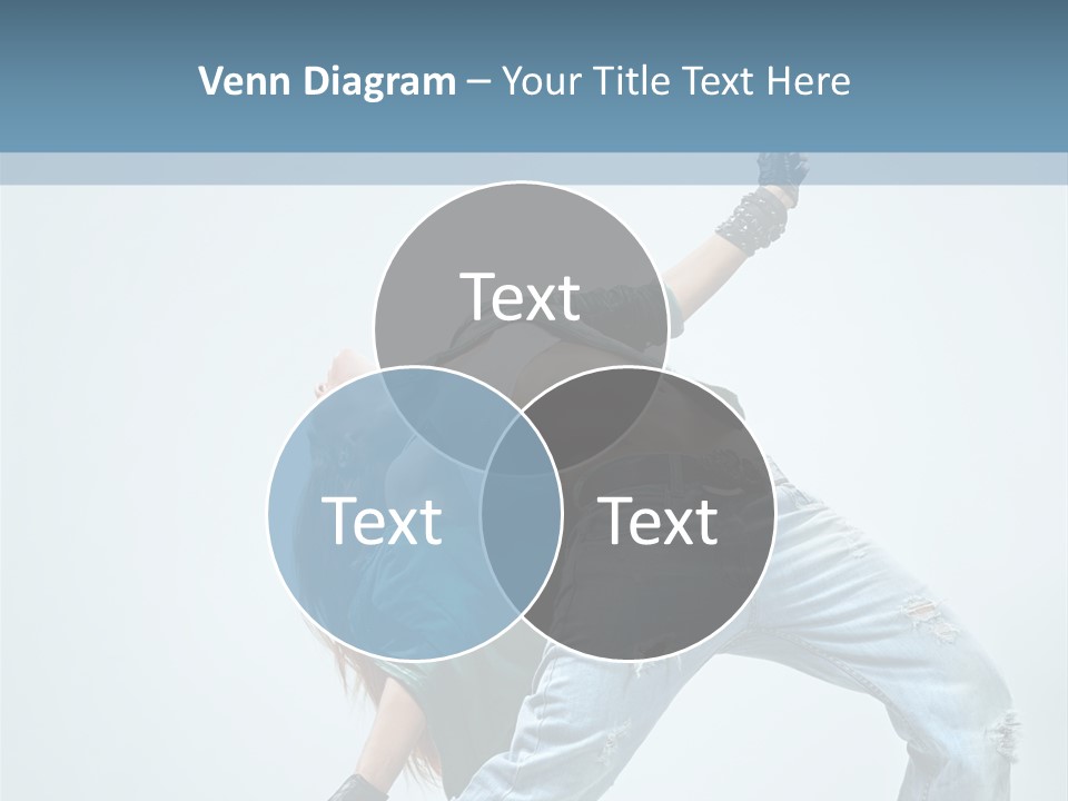 Pose Gymnastic Acrobat PowerPoint Template