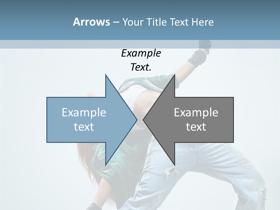 Pose Gymnastic Acrobat PowerPoint Template