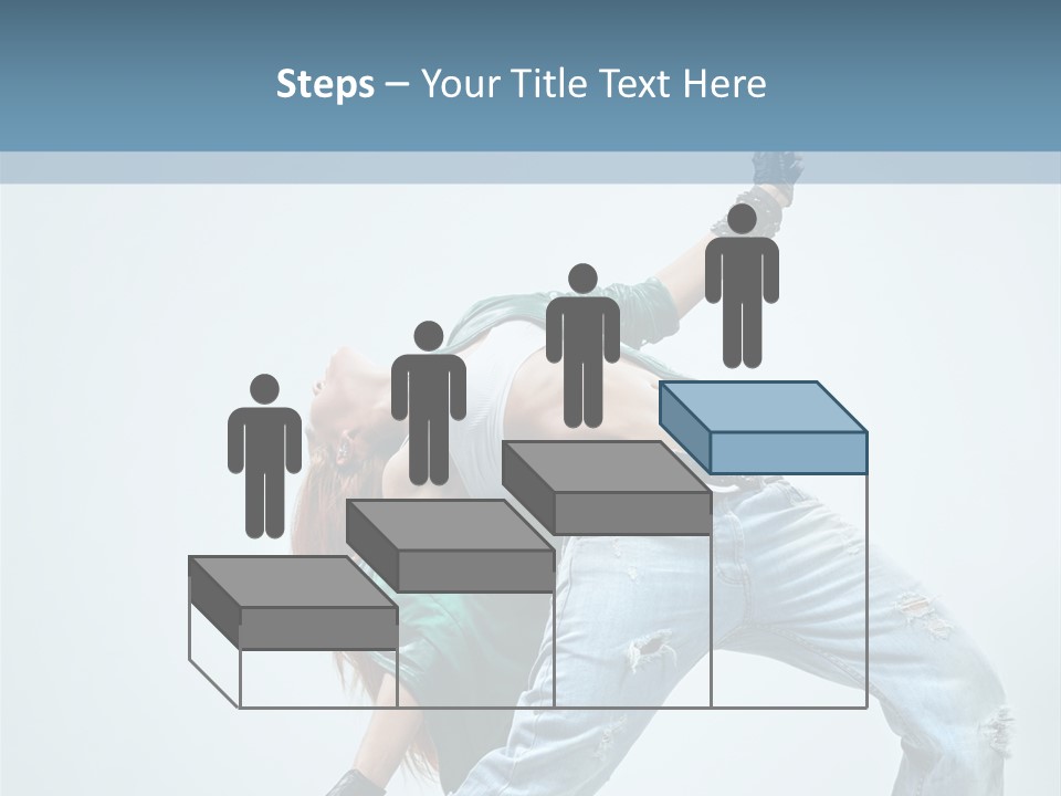 Pose Gymnastic Acrobat PowerPoint Template