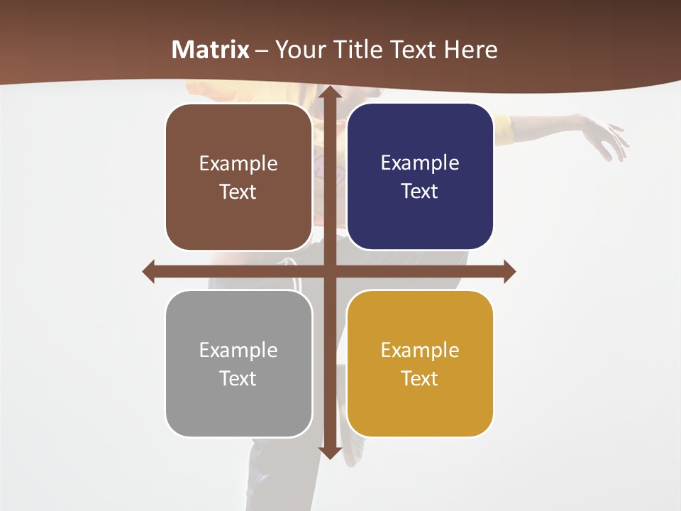 Dance Gymnastic Aerobics PowerPoint Template