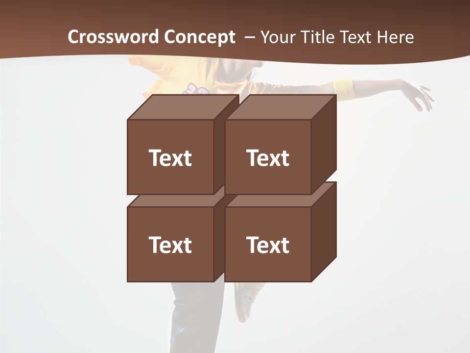 Dance Gymnastic Aerobics PowerPoint Template