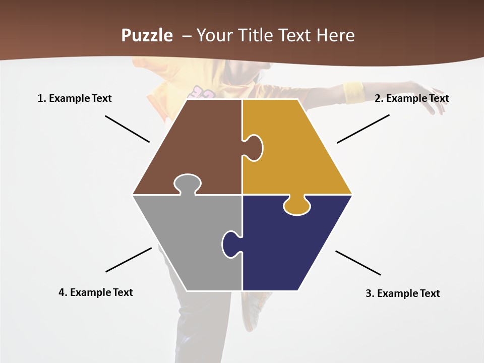 Dance Gymnastic Aerobics PowerPoint Template