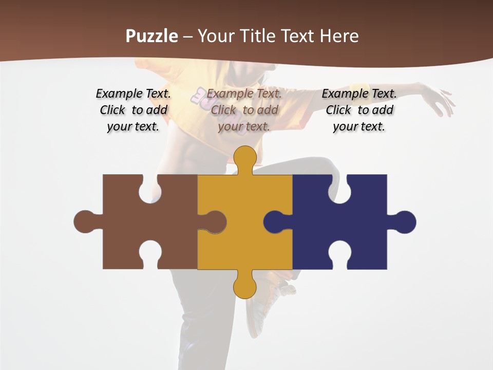 Dance Gymnastic Aerobics PowerPoint Template