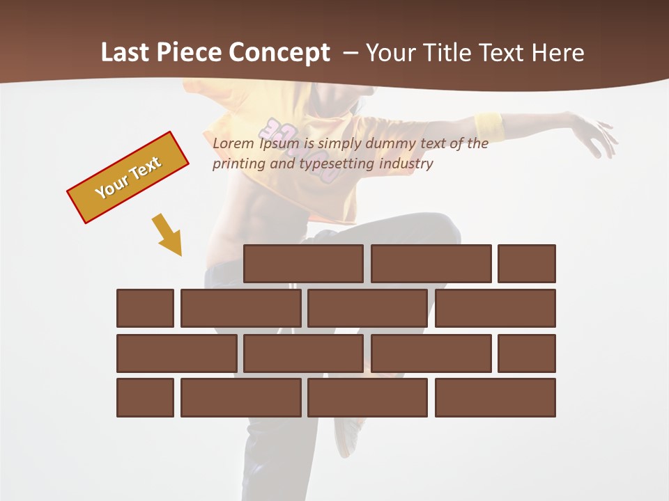 Dance Gymnastic Aerobics PowerPoint Template