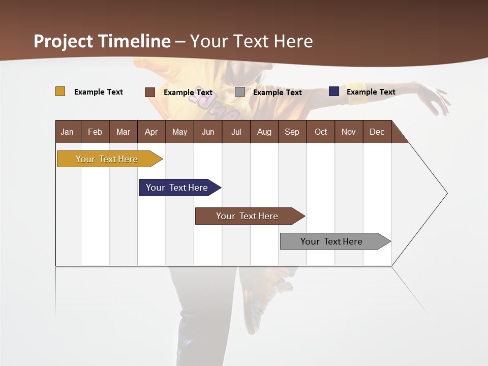 Dance Gymnastic Aerobics PowerPoint Template