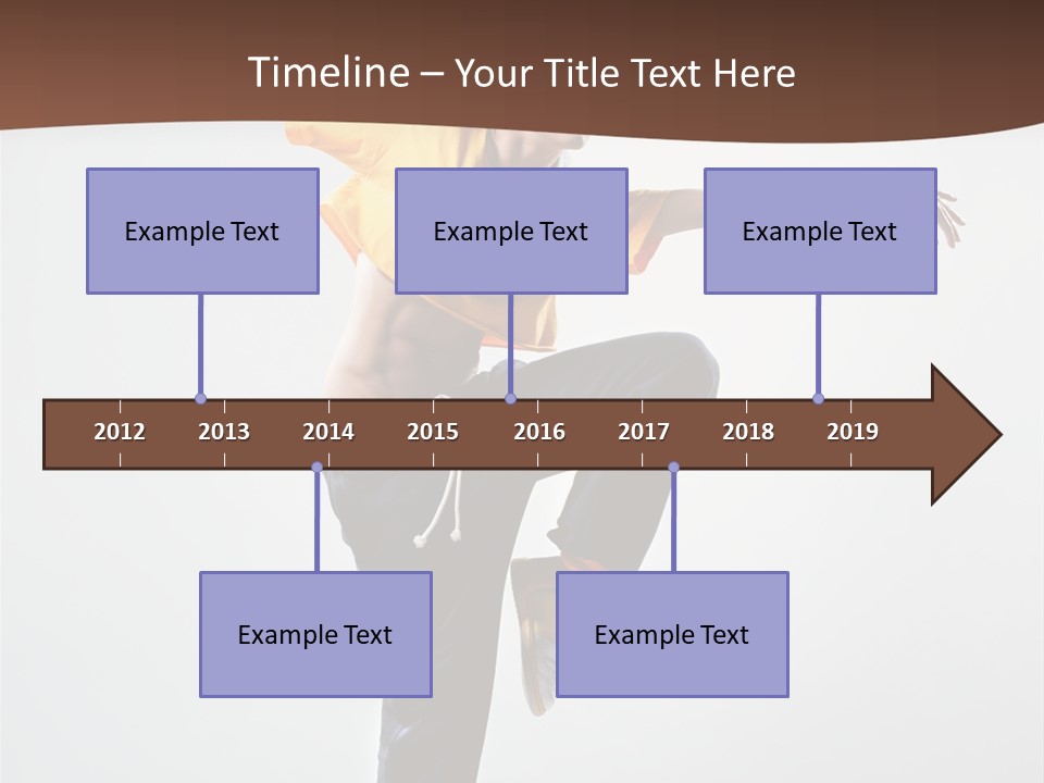 Dance Gymnastic Aerobics PowerPoint Template