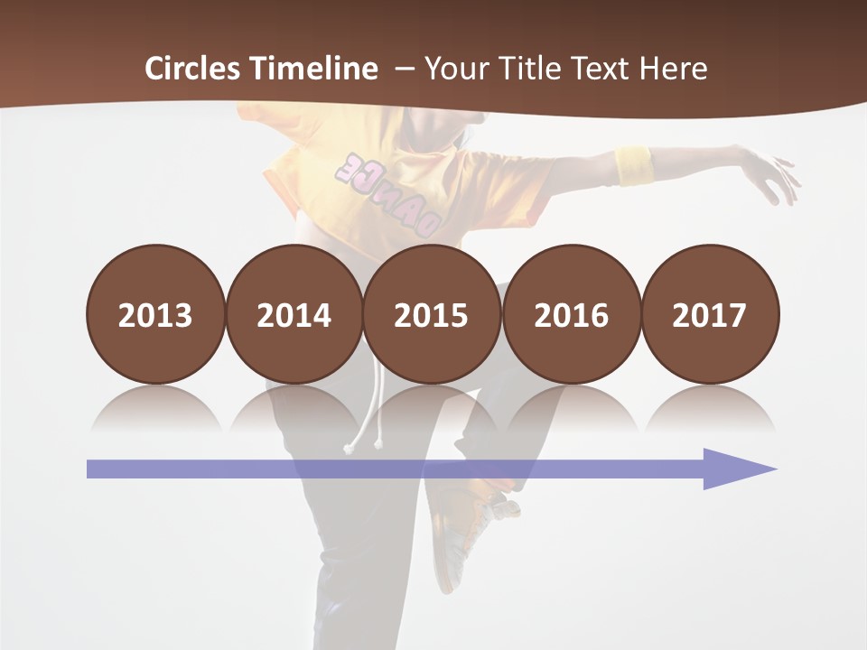 Dance Gymnastic Aerobics PowerPoint Template