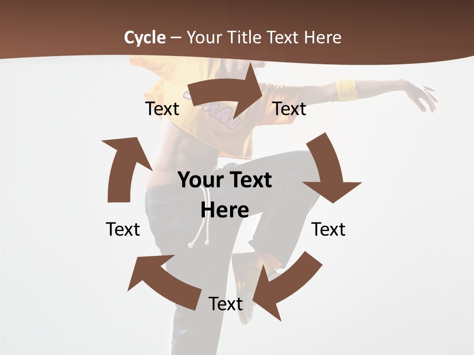 Dance Gymnastic Aerobics PowerPoint Template
