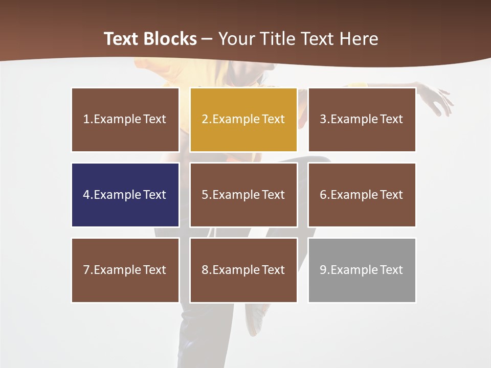 Dance Gymnastic Aerobics PowerPoint Template