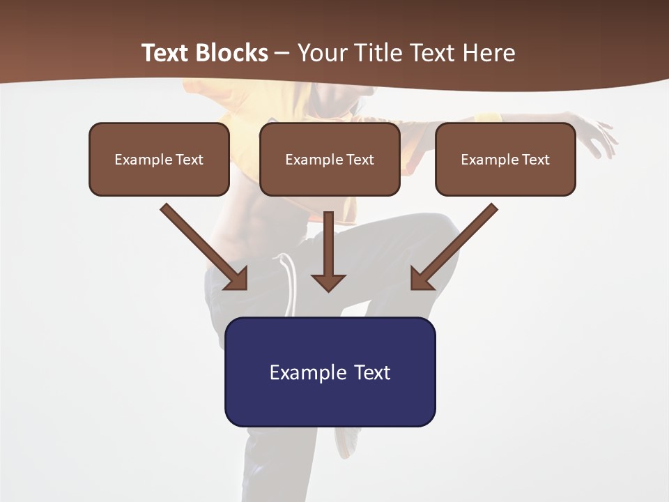 Dance Gymnastic Aerobics PowerPoint Template