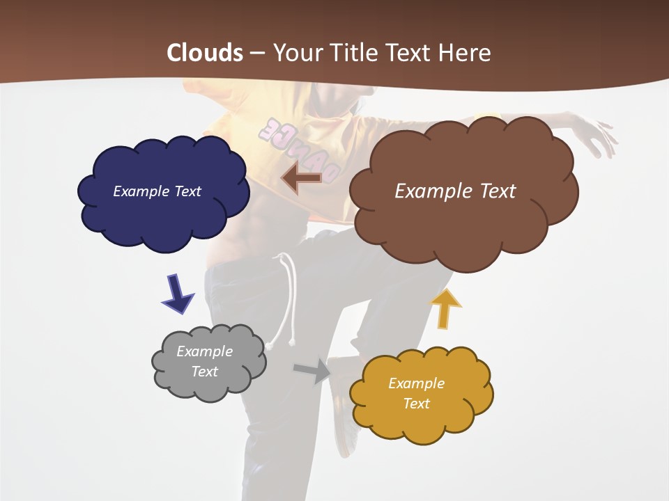 Dance Gymnastic Aerobics PowerPoint Template