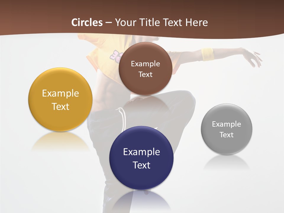 Dance Gymnastic Aerobics PowerPoint Template