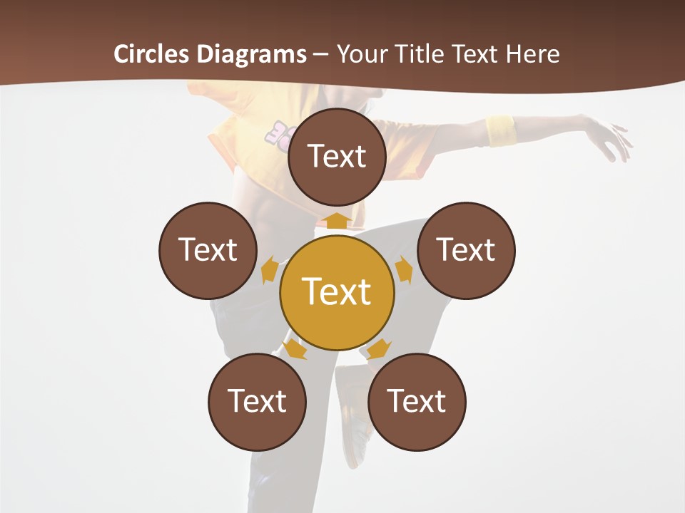 Dance Gymnastic Aerobics PowerPoint Template