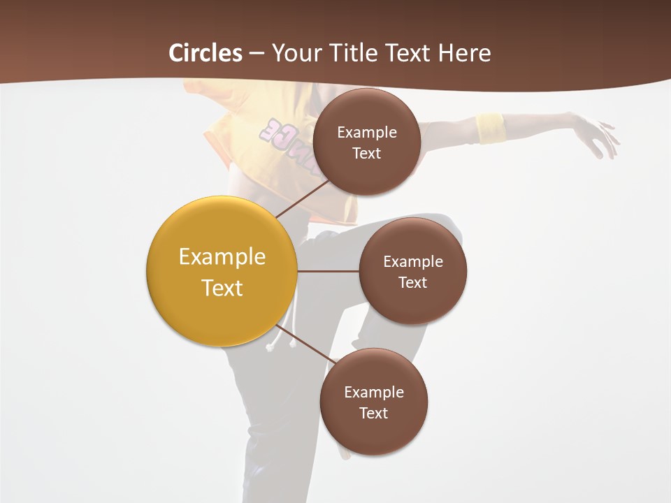 Dance Gymnastic Aerobics PowerPoint Template