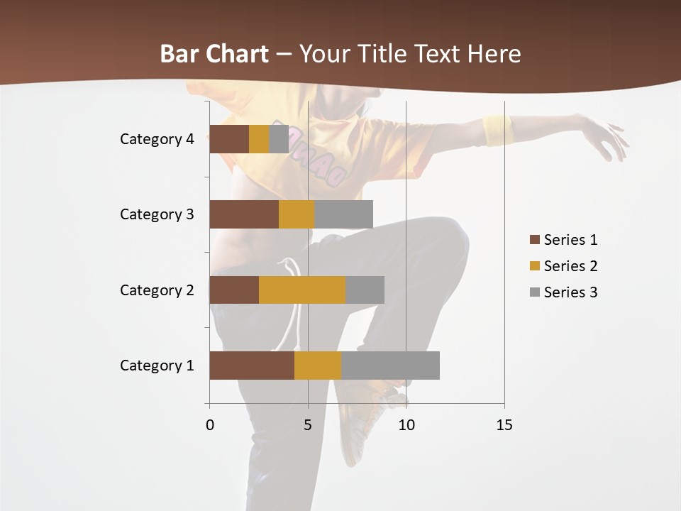 Dance Gymnastic Aerobics PowerPoint Template