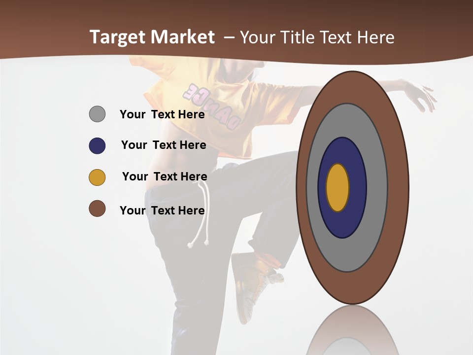 Dance Gymnastic Aerobics PowerPoint Template