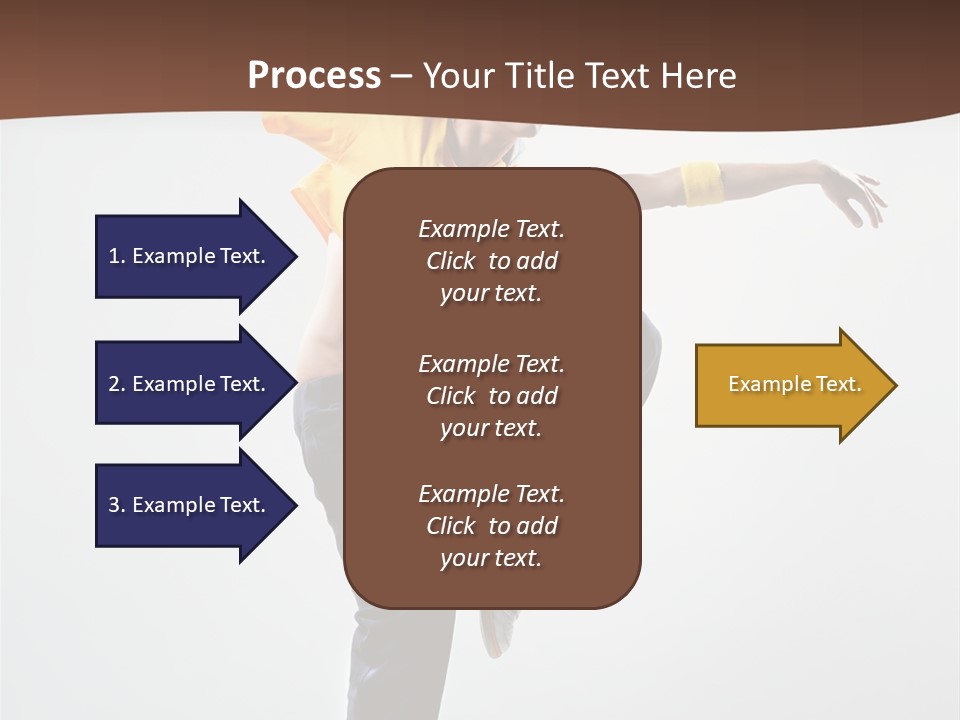 Dance Gymnastic Aerobics PowerPoint Template