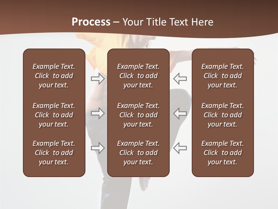 Dance Gymnastic Aerobics PowerPoint Template