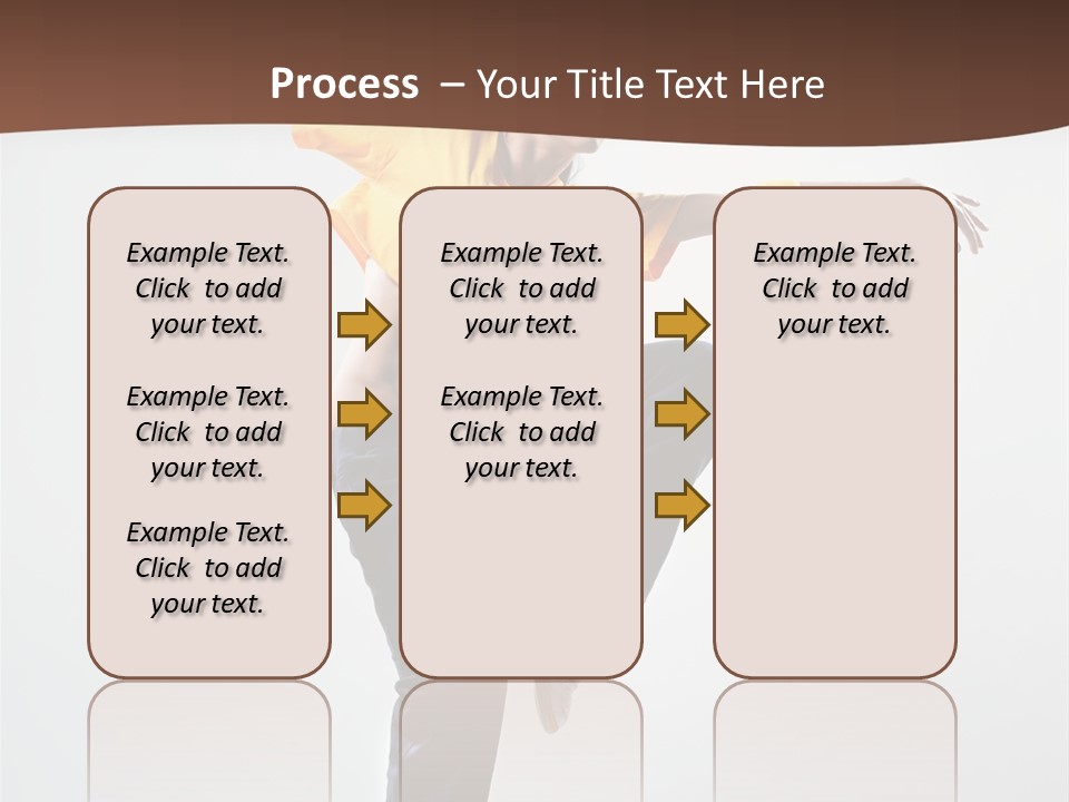 Dance Gymnastic Aerobics PowerPoint Template