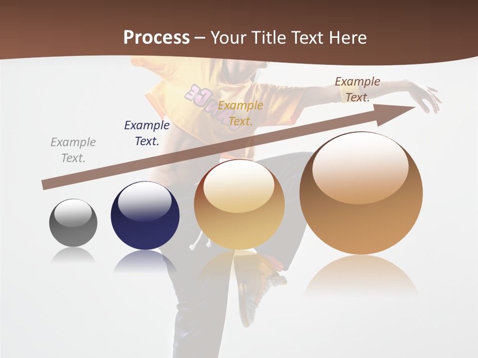 Dance Gymnastic Aerobics PowerPoint Template