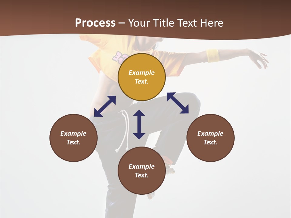 Dance Gymnastic Aerobics PowerPoint Template