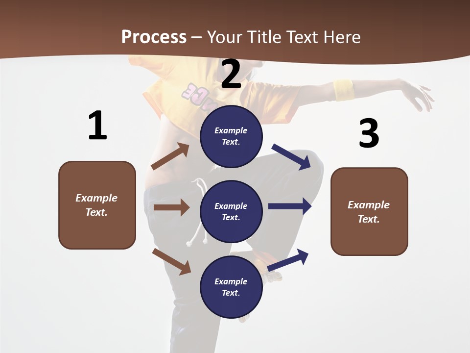 Dance Gymnastic Aerobics PowerPoint Template