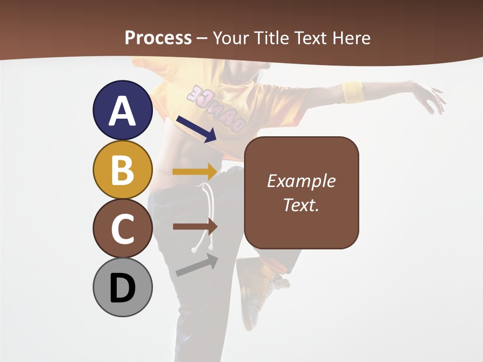 Dance Gymnastic Aerobics PowerPoint Template