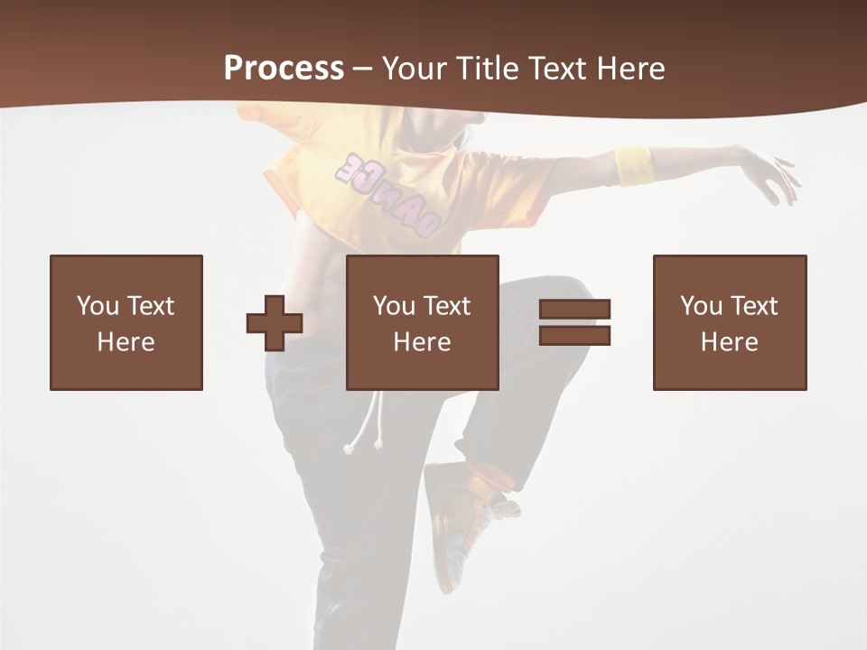 Dance Gymnastic Aerobics PowerPoint Template