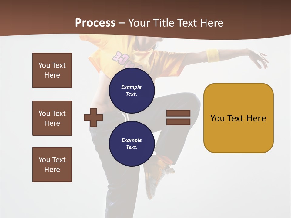 Dance Gymnastic Aerobics PowerPoint Template