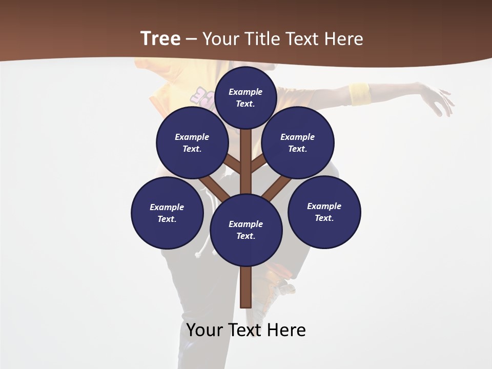 Dance Gymnastic Aerobics PowerPoint Template