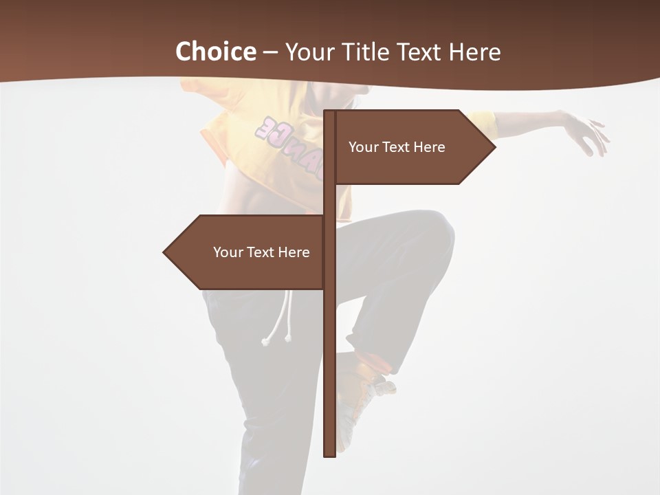 Dance Gymnastic Aerobics PowerPoint Template