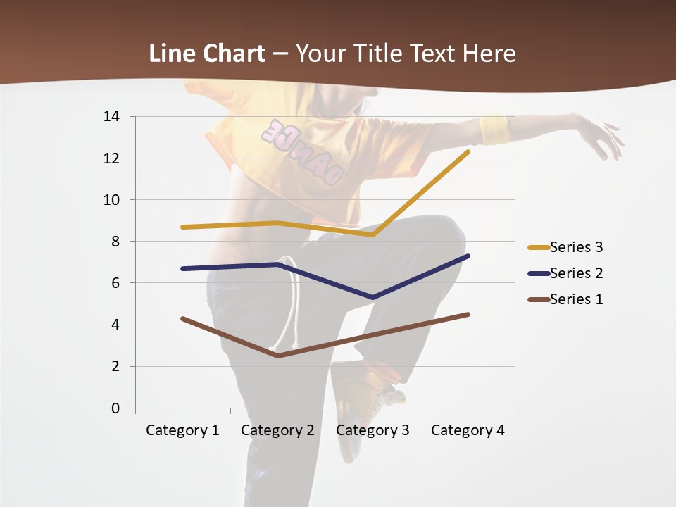 Dance Gymnastic Aerobics PowerPoint Template