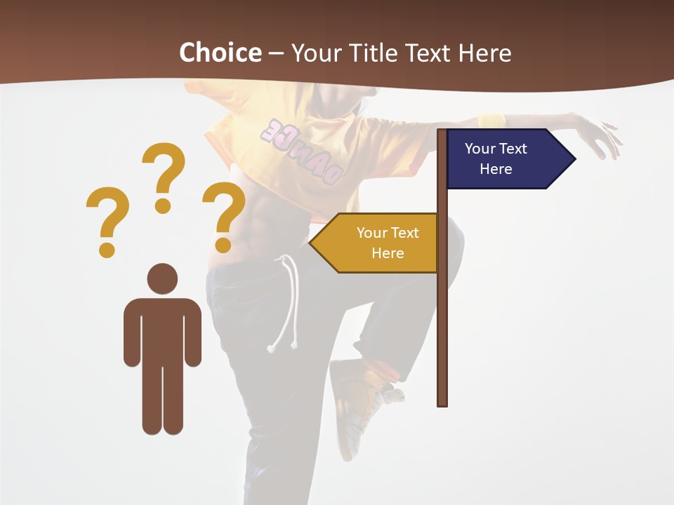 Dance Gymnastic Aerobics PowerPoint Template