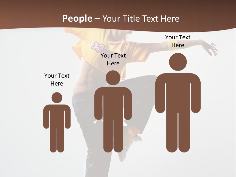 Dance Gymnastic Aerobics PowerPoint Template