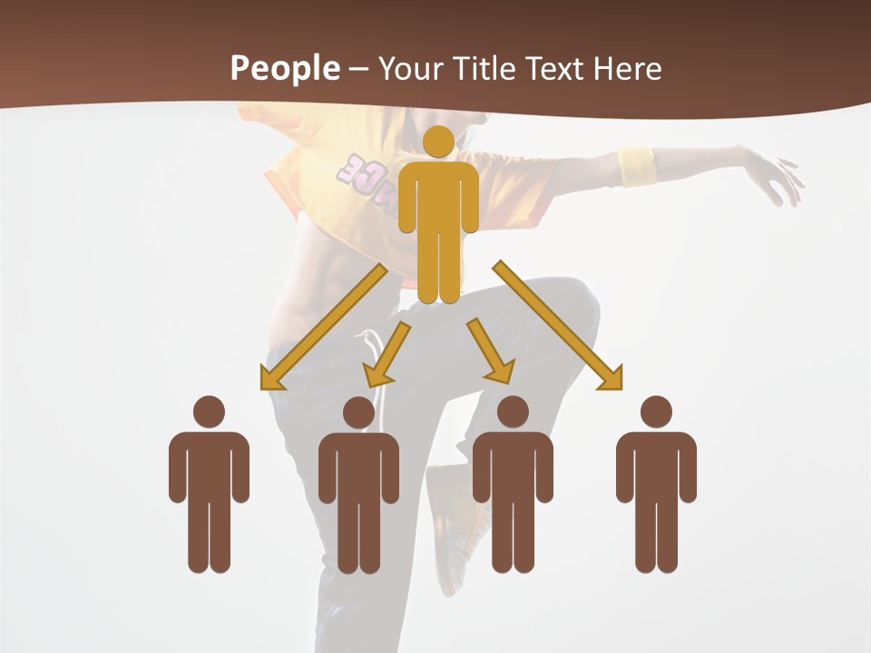 Dance Gymnastic Aerobics PowerPoint Template