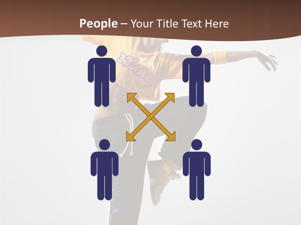 Dance Gymnastic Aerobics PowerPoint Template