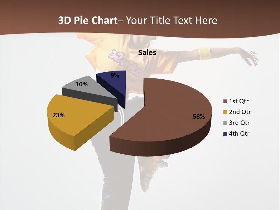 Dance Gymnastic Aerobics PowerPoint Template