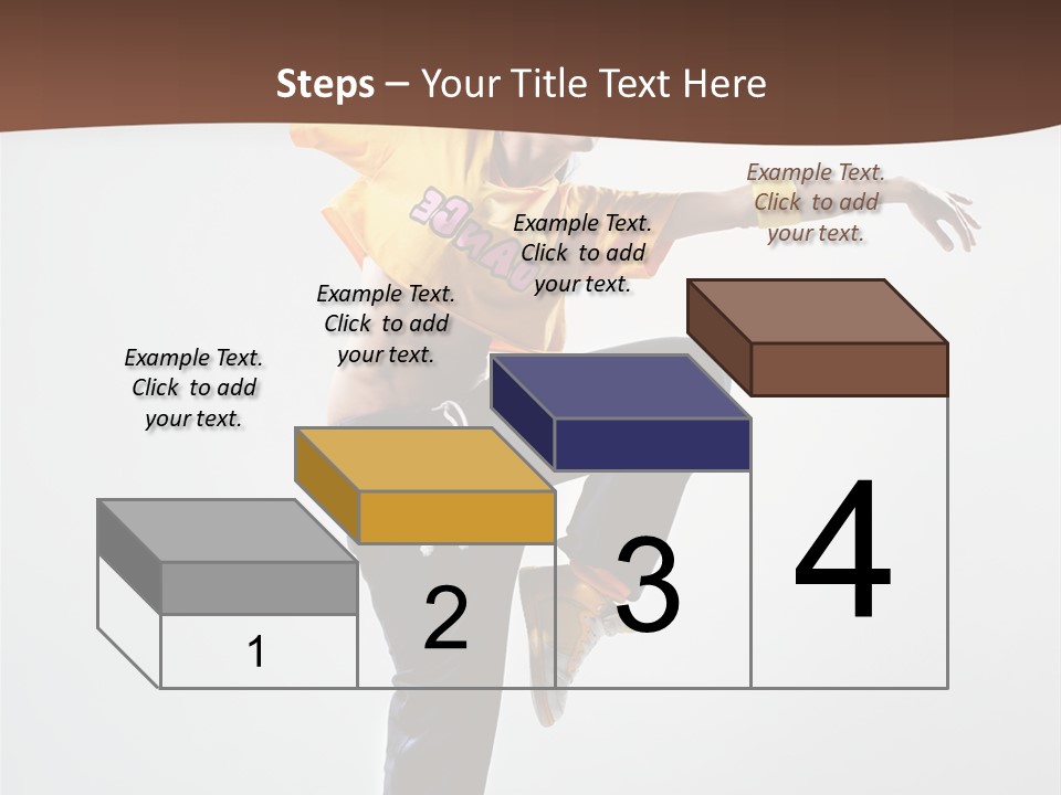 Dance Gymnastic Aerobics PowerPoint Template