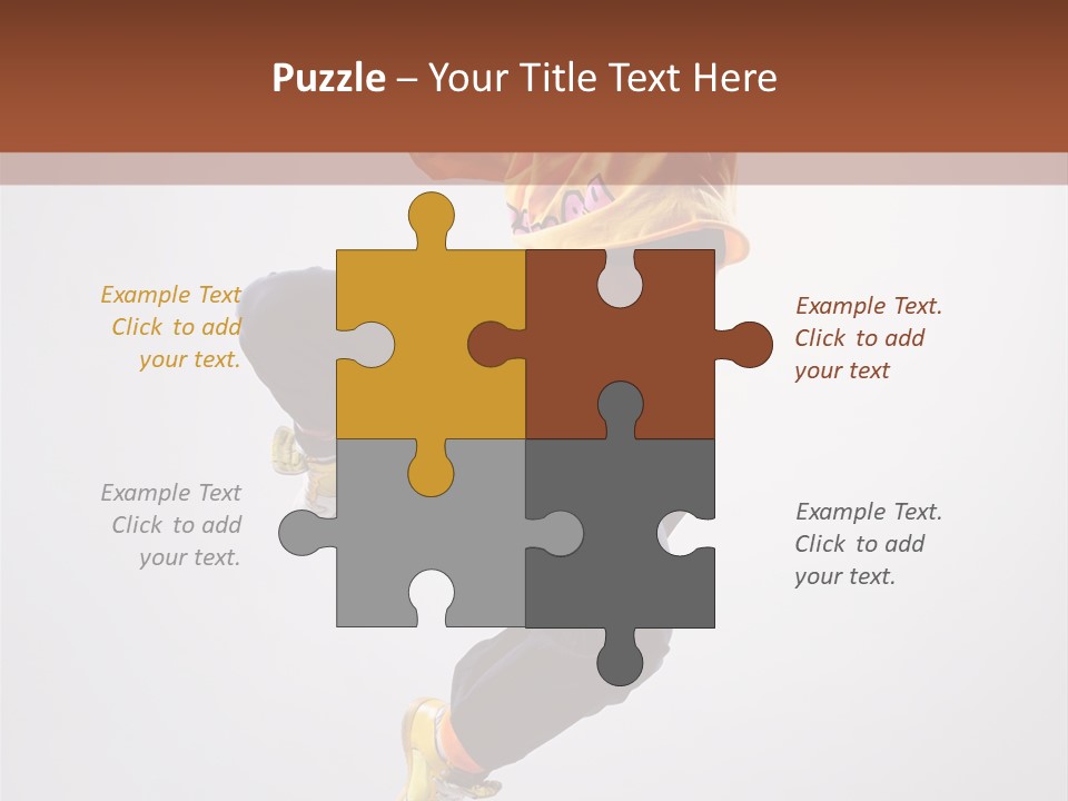Acrobat Color Funky PowerPoint Template