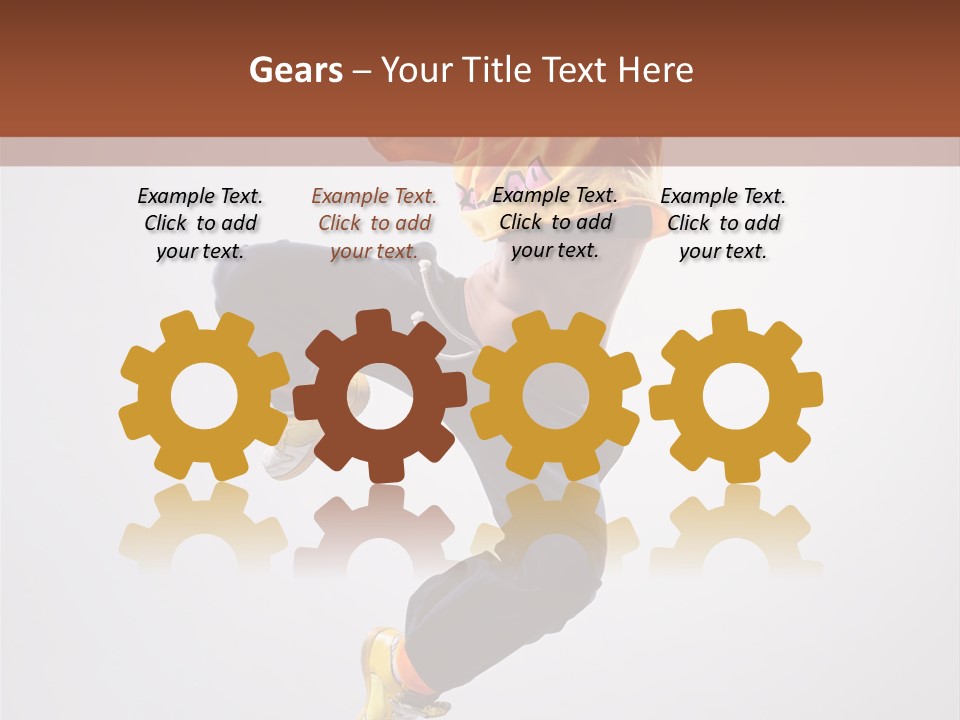 Acrobat Color Funky PowerPoint Template