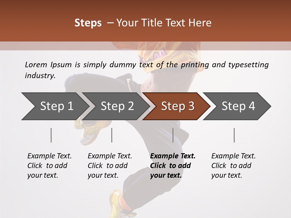 Acrobat Color Funky PowerPoint Template