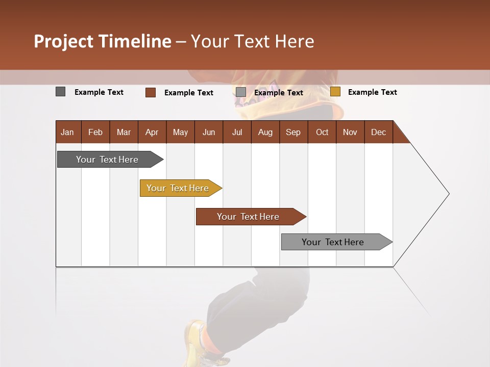 Acrobat Color Funky PowerPoint Template