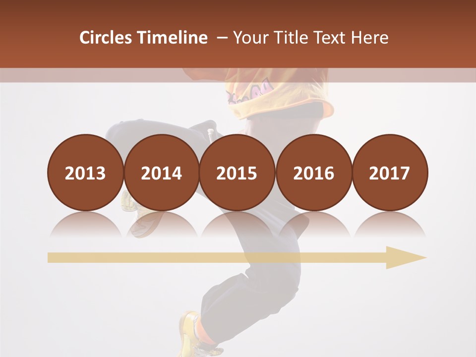 Acrobat Color Funky PowerPoint Template