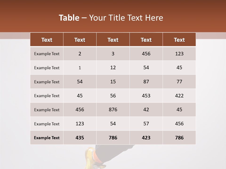 Acrobat Color Funky PowerPoint Template