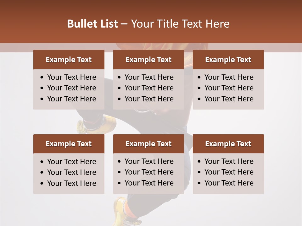 Acrobat Color Funky PowerPoint Template